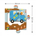Puzzle Géant Le chantier 12 pcs + 5 pcs - Djeco Djeco - 3 Puzzle Géant Le chantier 12 pcs + 5 pcs - Djeco Djeco - 3
