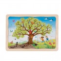 Puzzle 47 pcs à 4 couches Saisons du pommier - Goki Goki - 2 Puzzle 47 pcs à 4 couches Saisons du pommier - Goki Goki - 2