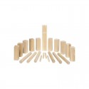 Kubb, jeu de vikings, petit format, sac en coton - Goki Goki - 1 Kubb, jeu de vikings, petit format, sac en coton - Goki Goki - 1
