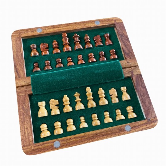 Jeu d'Echecs magnétique pliant 13cm - Wilson Jeux Wilson Jeux - 2