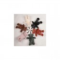 Porte clé Bijou de sac Ours peluche noir 20 cm - Doudou et Compagnie Doudou et compagnie - 4 Porte clé Bijou de sac Ours peluche noir 20 cm - Doudou et Compagnie Doudou et compagnie - 4