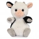 Peluche Vache noire et blanche 20 cm : Les Doux Stretch - Histoire d'Ours Histoire d'Ours - 1 Peluche Vache noire et blanche 20 cm : Les Doux Stretch - Histoire d'Ours Histoire d'Ours - 1