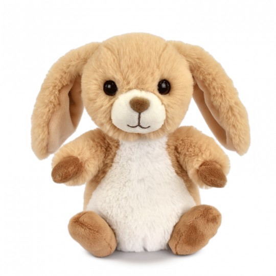 Peluche Lapin beige 20 cm : Les Doux Stretch - Histoire d'Ours Histoire d'Ours - 1
