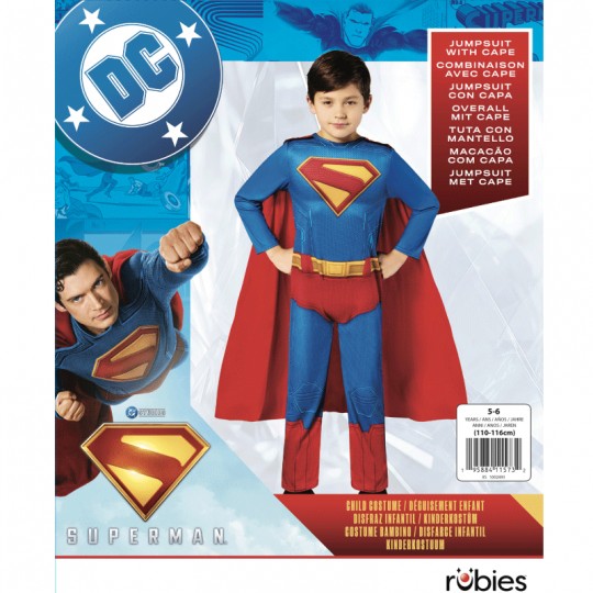 Déguisement 5-6 ans Superman Movie Classique - Rubies Rubies - 4