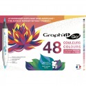 GRAPH'IT GO Set de 48 marqueurs acrylique Coloriage Mystère Graph'it - 2 GRAPH'IT GO Set de 48 marqueurs acrylique Coloriage Mystère Graph'it - 2