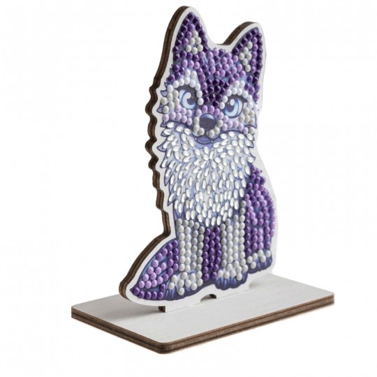 CRYSTAL ART Kit figurine à diamanter - Renard Titan Crystal Art - 2