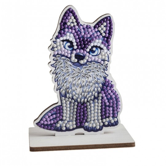 CRYSTAL ART Kit figurine à diamanter - Renard Titan Crystal Art - 1