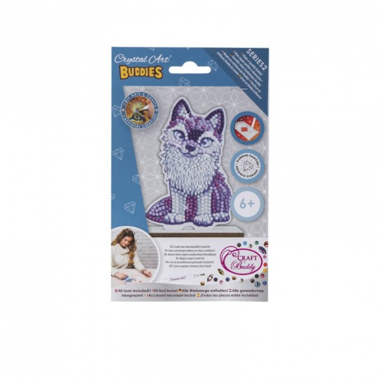 CRYSTAL ART Kit figurine à diamanter - Renard Titan Crystal Art - 4