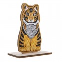 CRYSTAL ART Kit figurine à diamanter - Tigresse Luna Crystal Art - 1 CRYSTAL ART Kit figurine à diamanter - Tigresse Luna Crystal Art - 1