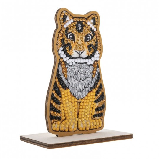 CRYSTAL ART Kit figurine à diamanter - Tigresse Luna Crystal Art - 1