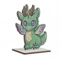 CRYSTAL ART Kit figurine à diamanter Dragon Smoky Crystal Art - 1 CRYSTAL ART Kit figurine à diamanter Dragon Smoky Crystal Art - 1