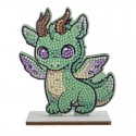 CRYSTAL ART Kit figurine à diamanter Dragon Smoky Crystal Art - 2 CRYSTAL ART Kit figurine à diamanter Dragon Smoky Crystal Art - 2
