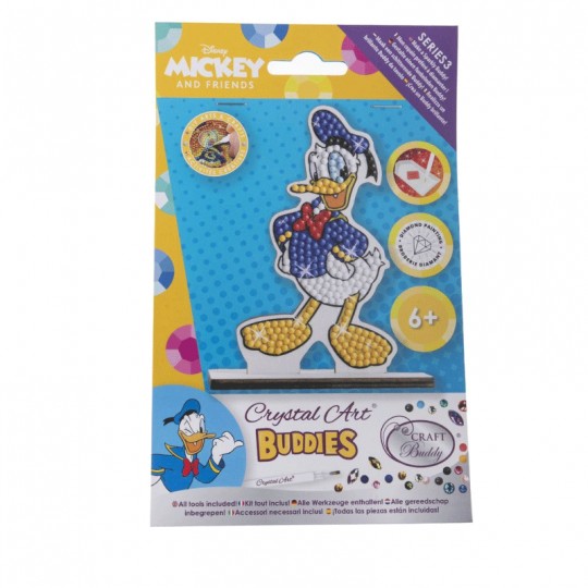 CRYSTAL ART Kit figurine à diamanter - Disney Donald Crystal Art - 3
