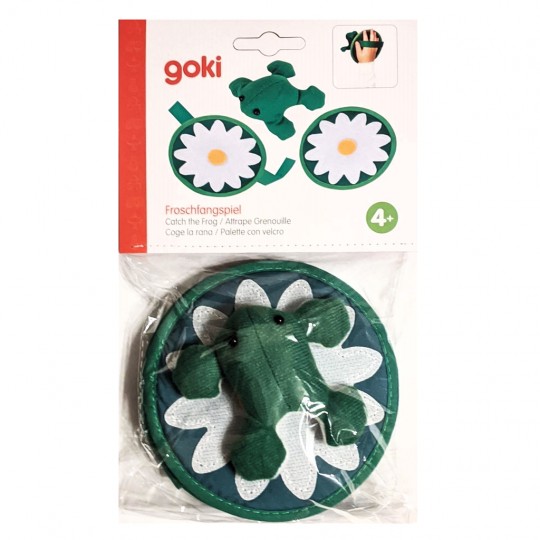 Attrape la grenouille avec bande scratch - Goki Goki - 3