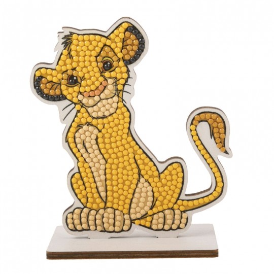 CRYSTAL ART Kit figurine à diamanter - Disney Simba Crystal Art - 2