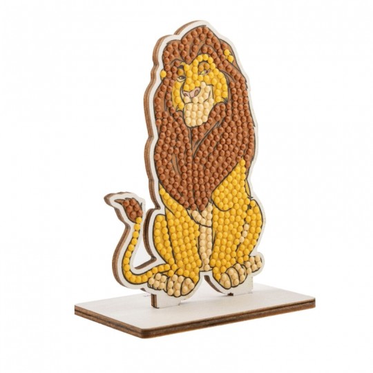 CRYSTAL ART Kit figurine à diamanter - Disney Mufasa Crystal Art - 1