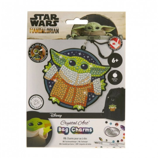CRYSTAL ART Charms à diamanter - STAR WARS Grogu Crystal Art - 2