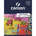 Cahier de dessin 17x22cm 16 pages 125 g/m2 - Canson Canson - 1 Cahier de dessin 17x22cm 16 pages 125 g/m2 - Canson Canson - 1