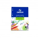 Bloc 200 feuilles mobile blanc A4 90 g/m² perforé - Canson Canson - 1 Bloc 200 feuilles mobile blanc A4 90 g/m² perforé - Canson Canson - 1
