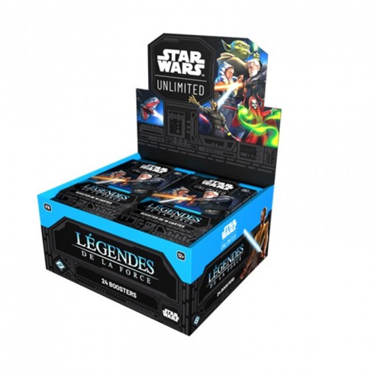 Star Wars Unlimited Légendes de la Force - Display 24 Boosters Fantasy Flight Games - 1