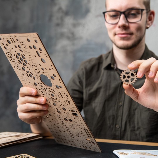Le Rêve de Sérénité Ugears - Puzzle 3D mécanique en bois UGEARS - 4