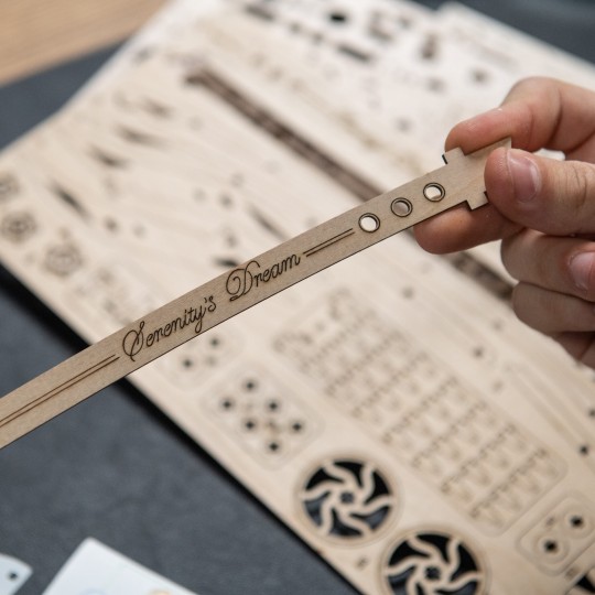 Le Rêve de Sérénité Ugears - Puzzle 3D mécanique en bois UGEARS - 6