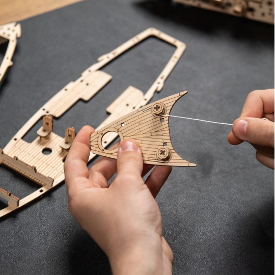 Le Rêve de Sérénité Ugears - Puzzle 3D mécanique en bois UGEARS - 7