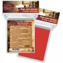 Outer Sleeves Mat (66x91 mm) x100 (100 microns) ROUGE - Epic Forge Epic Forge - 1 Outer Sleeves Mat (66x91 mm) x100 (100 microns) ROUGE - Epic Forge Epic Forge - 1