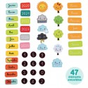 Calendrier basic rose - Ludi LUDI - 2 Calendrier basic rose - Ludi LUDI - 2