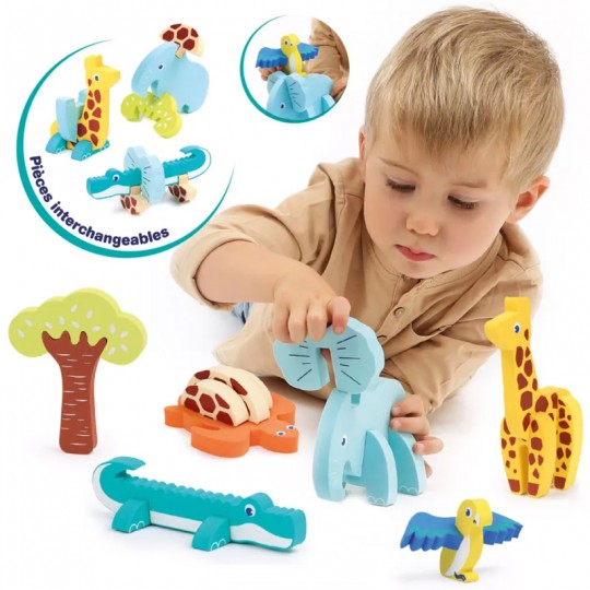 Puzzle 3D Animaux en mousse - Ludi LUDI - 2