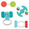 Coffret 4 Hochets - Ludi LUDI - 1 Coffret 4 Hochets - Ludi LUDI - 1
