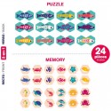 Memory Puzzle de bain 2 en 1 - Ludi LUDI - 3 Memory Puzzle de bain 2 en 1 - Ludi LUDI - 3
