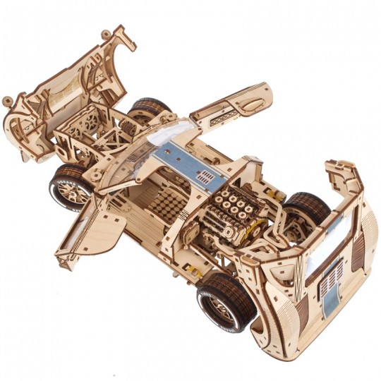 UGT-24 Endurance Racer Puzzle 3D mécanique en bois - Ugears UGEARS - 2