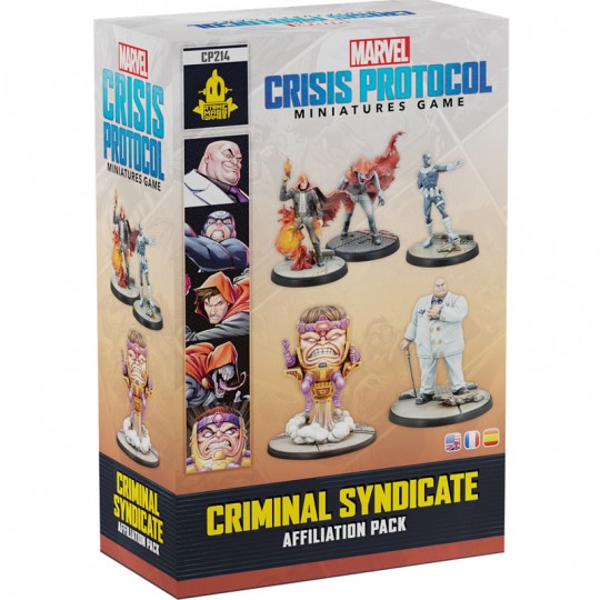Marvel Crisis Protocol : Ciminal Syndicate Affiliation Pack Atomic Mass Games - 1