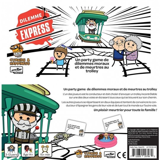 Dilemme Express Lucky Duck Games - 3