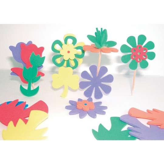 Blister 200 formes en mousse Fleurs - OZ International OZ International - 1