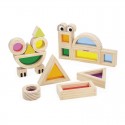 Jeu de construction : Blocs translucides - Janod Janod - 2 Jeu de construction : Blocs translucides - Janod Janod - 2
