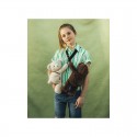 Sac bandoulière Ours en peluche Vert Kaki 30 cm - Doudou et compagnie Doudou et compagnie - 2 Sac bandoulière Ours en peluche Vert Kaki 30 cm - Doudou et compagnie Doudou et compagnie - 2
