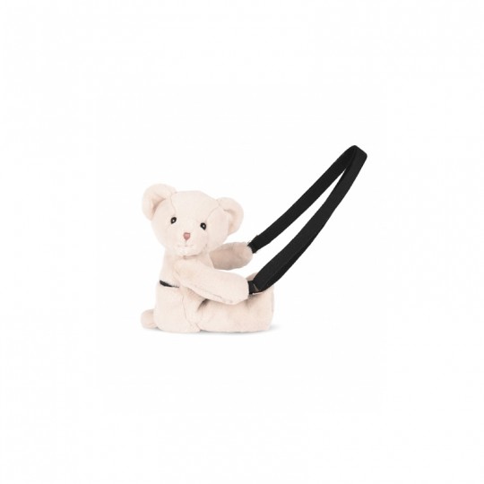 Sac bandoulière Ours en peluche Beige 30 cm - Doudou et compagnie Doudou et compagnie - 1