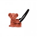 Sac bandoulière Ours en peluche Terracotta 30 cm - Doudou et compagnie Doudou et compagnie - 1 Sac bandoulière Ours en peluche Terracotta 30 cm - Doudou et compagnie Doudou et compagnie - 1
