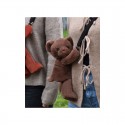 Sac bandoulière Ours en peluche Marron 30 cm - Doudou et compagnie Doudou et compagnie - 2 Sac bandoulière Ours en peluche Marron 30 cm - Doudou et compagnie Doudou et compagnie - 2