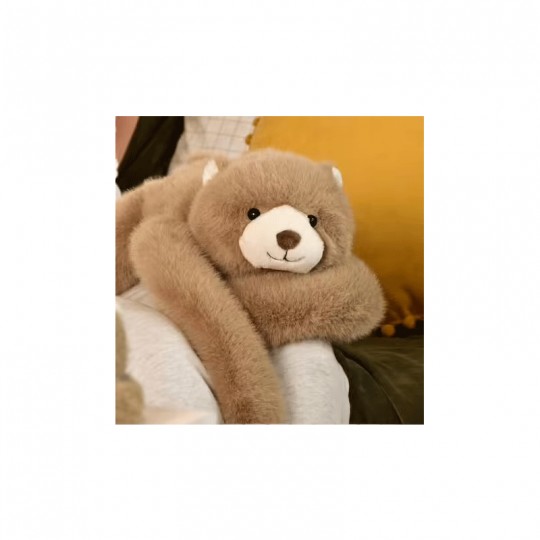 Peluche Ours Podcolle marron lesté 40 cm - Histoire d'Ours Histoire d'Ours - 2