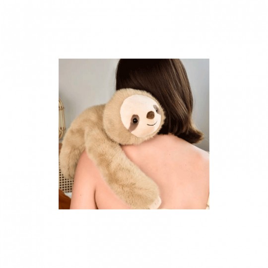Peluche Paresseux Podcolle marron lesté 40 cm - Histoire d'Ours Histoire d'Ours - 2