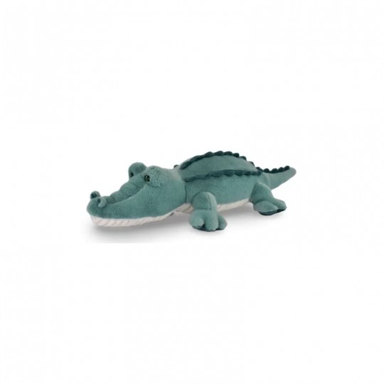Crocodile peluche géant allongé vert 125 cm - Histoire d'Ours Histoire d'Ours - 1