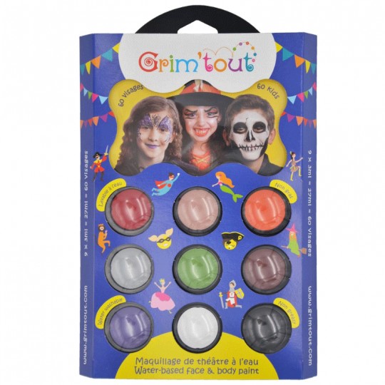 GRIM'TOUT Palette 9 couleurs Maléfice Grim'Tout - 1
