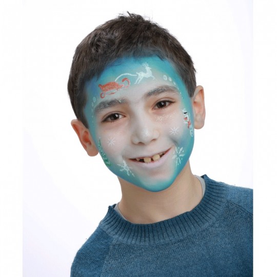 GRIM TOUT Pochoir de maquillage Reine des Neiges Grim'Tout - 3
