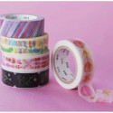 Masking Tape MT Boîte de 5 motifs assortis ANNIVERSAIRE MT Masking Tape - 2 Masking Tape MT Boîte de 5 motifs assortis ANNIVERSAIRE MT Masking Tape - 2