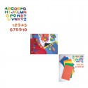 Blister 140 lettres + 120 Chiffres 1,5 cm en mousse - OZ International OZ International - 1 Blister 140 lettres + 120 Chiffres 1,5 cm en mousse - OZ International OZ International - 1