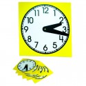 Lot de 10 horloges en polypro avec aiguilles amovibles 15cm - OZ International OZ International - 1 Lot de 10 horloges en polypro avec aiguilles amovibles 15cm - OZ International OZ International - 1