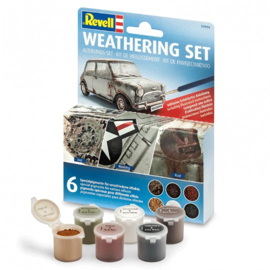 Set de vieillissement (6 pigments) - Revell Revell - 1